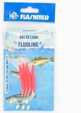 Zdjęcie Flashmer Fluoline 4 Haczyki Nr 2/0 Czerwony 2/0 - Biecz