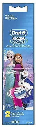 Oral-B Stages Disney Kraina Lodu Końcówki 2 sztuki (EB10-2) - zdjęcie 2 Oral-B Stages Disney Kraina Lodu Końcówki 2 sztuki (EB10-2)