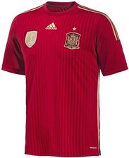 Zdjęcie Adidas Koszulka Do Piłki Nożnej Krótki Rękaw Dla Dzieci Hiszpania (G85231) - Zabrze