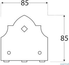 Zdjęcie Domax Zakończenie Sdd 85A 85x85 (Sdd85A) - Dobrzyca