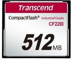 Transcend CF220I CompactFlash 512MB (TS512MCF220I)