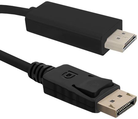 Qoltec Kabel DisplayPort v1.1 męski - HDMI męski 2m (50441)