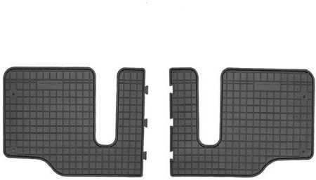 gumowe czarne z kompletem stoperów - Mazda 5 (I) 2005-2010, do trzeciego rzędu siedzeń