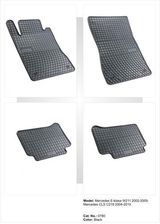 Zdjęcie gumowe czarne z kompletem stoperów - Mercedes CLS (C219) 2004-2010 - Wleń