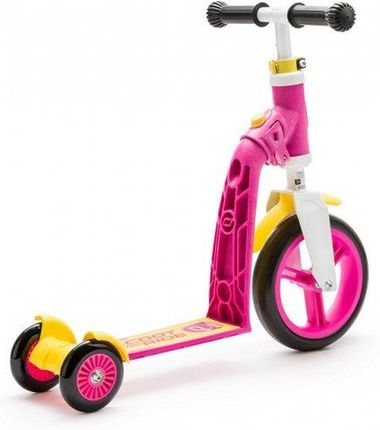 Scootandride Highwaybaby PLUS 2w1 hulajnoga i rowerek 1+ Pink (96191) (96191)