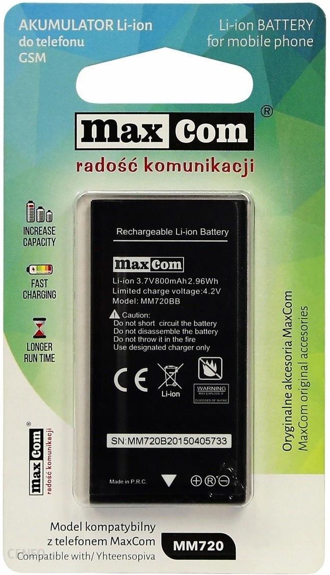 Maxcom Akumulator Li-Ion Mm720 (AKUMULATORMAXCOMMM720)