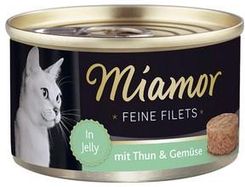 Miamor Feine Filets Dose Thunfisch & Gemuse - tuńczyk i warzywa 100g