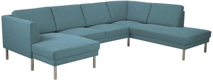 Actona Copenhagen sofa narożna prawa jasny petrol - Opinie i atrakcyjne ...