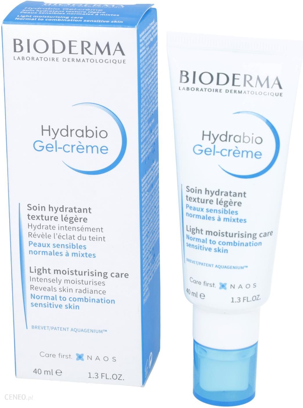  BIODERMA Hydrabio Gel-Creme Krem nawilżający lekka konsystencja 40 ml