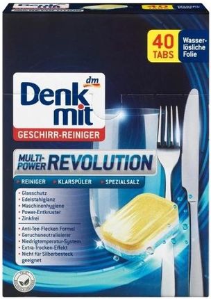 Dm Denkmit Multi Power Tabletki Do Zmywarki 40 Szt