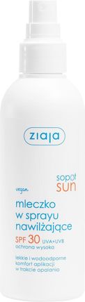 Ziaja Sopot Sun mleczko nawilżające SPF30 spray 170ml