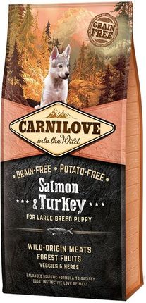 Carnilove Salmon&Turkey For Large Breed Puppy 2X12Kg
