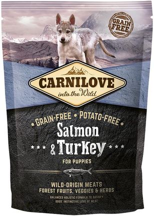 Carnilove Salmon&Turkey For Puppies 1,5Kg