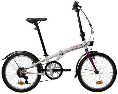 Decathlon B'Twin Hoptown 320 20 Bia?y - Rowery Miejskie M?skie - Ceny i  opinie Ceneo.pl