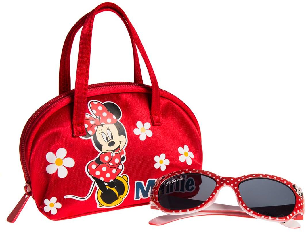 Cool Club, Okulary przeciwsłoneczne dziewczęce, Etui, Myszka Cool Club, Okulary przeciwsłoneczne z etui, Myszka Minnie
