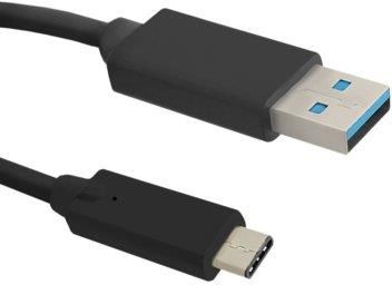 Qoltec Kabel USB 3.1 typ C męski USB 3.0 A męski 1.2m (50491)