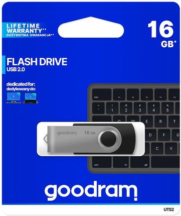 GOODRAM 16GB UTS2 BLACK USB 2.0 (UTS2-0160K0R11)