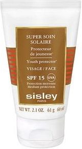 Sisley Super Soin Solaire Youth Protector Face Spf15 Krem do Opalania z Filtrem 60ml