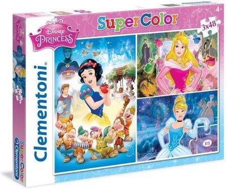 Clementoni Disney Princess 3x48el. (25211)