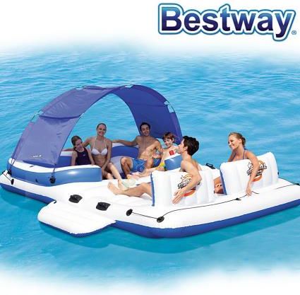 Bestway Tratwa Dmuchana 43105 389x274cm Tratwa Ceny I Opinie Ceneo Pl