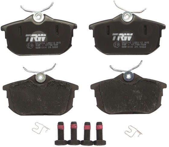 TRW GDB1314 KIT PASTIGLIE FRENO, FRENO A DISCO