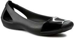 crocs sienna shiny flat