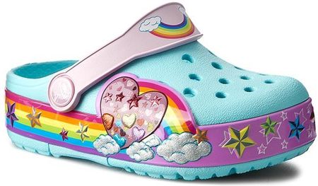 Womens rainbow crocs hotsell