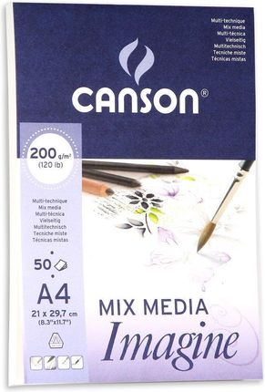 Canson Blok A4 50 Arkuszy Mix Media Imagine