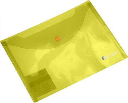 Titanum Teczka Kopertowa A5 Żółty Transparentny