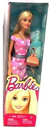 Barbie Z Torebką I Sukienką W Grochy (Cml98)