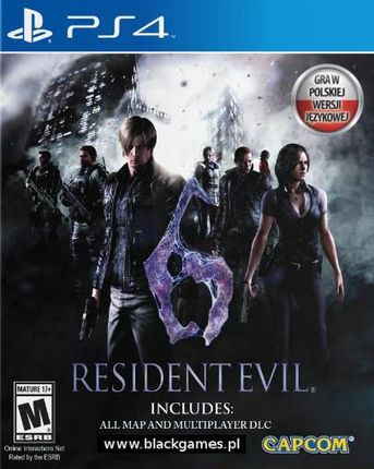 Resident Evil 6 (Gra PS4)