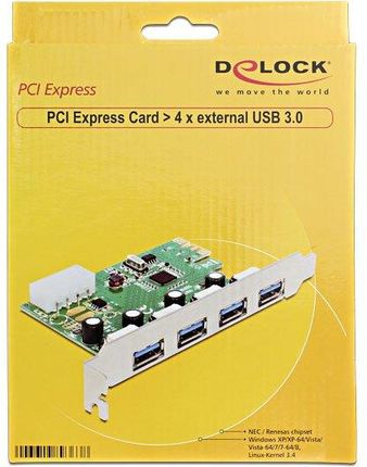 Delock 4x USB 3.0 (89363)