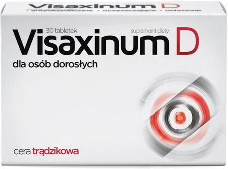 Visaxinum D Dla Dorosłych Cera Trądzikowa 30tabl.