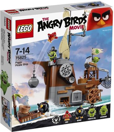 LEGO Angry Birds 75825 Statek piracki świnek