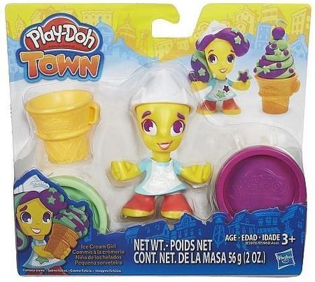 Hasbro Play-Doh Town Sprzedawczyni lodów B5960