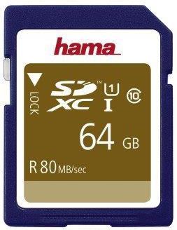 Hama SDXC 64GB Class 10 USH-I (001241360000)