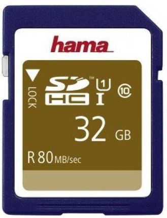 Hama HS Gold SDHC 32GB Class 10 UHS-I (001241350000)