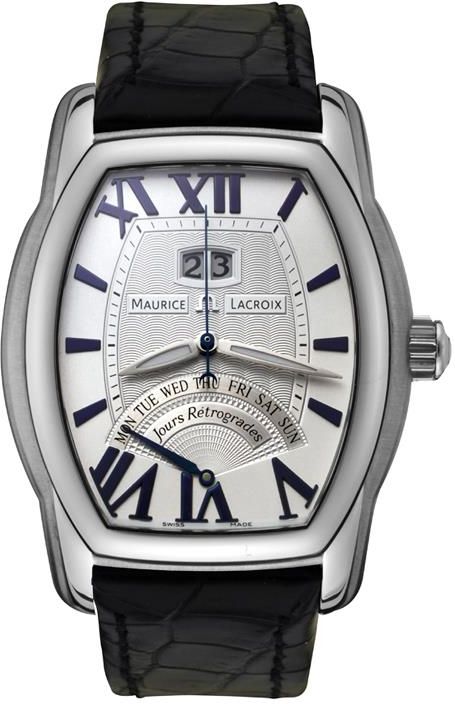 Maurice Lacroix Masterpiece Jours Retrogrades Tonneau MP6119SS00113E Zegarki M skie Ceny i opinie Ceneo.pl