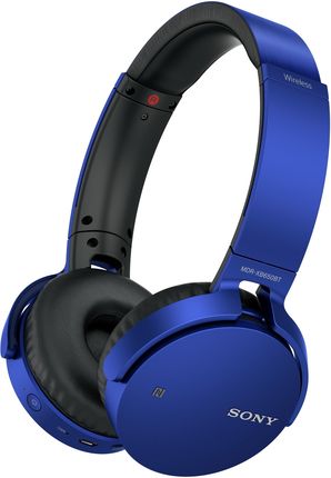 S uchawki Sony MDR XB650BT niebieski Opinie i ceny na Ceneo.pl