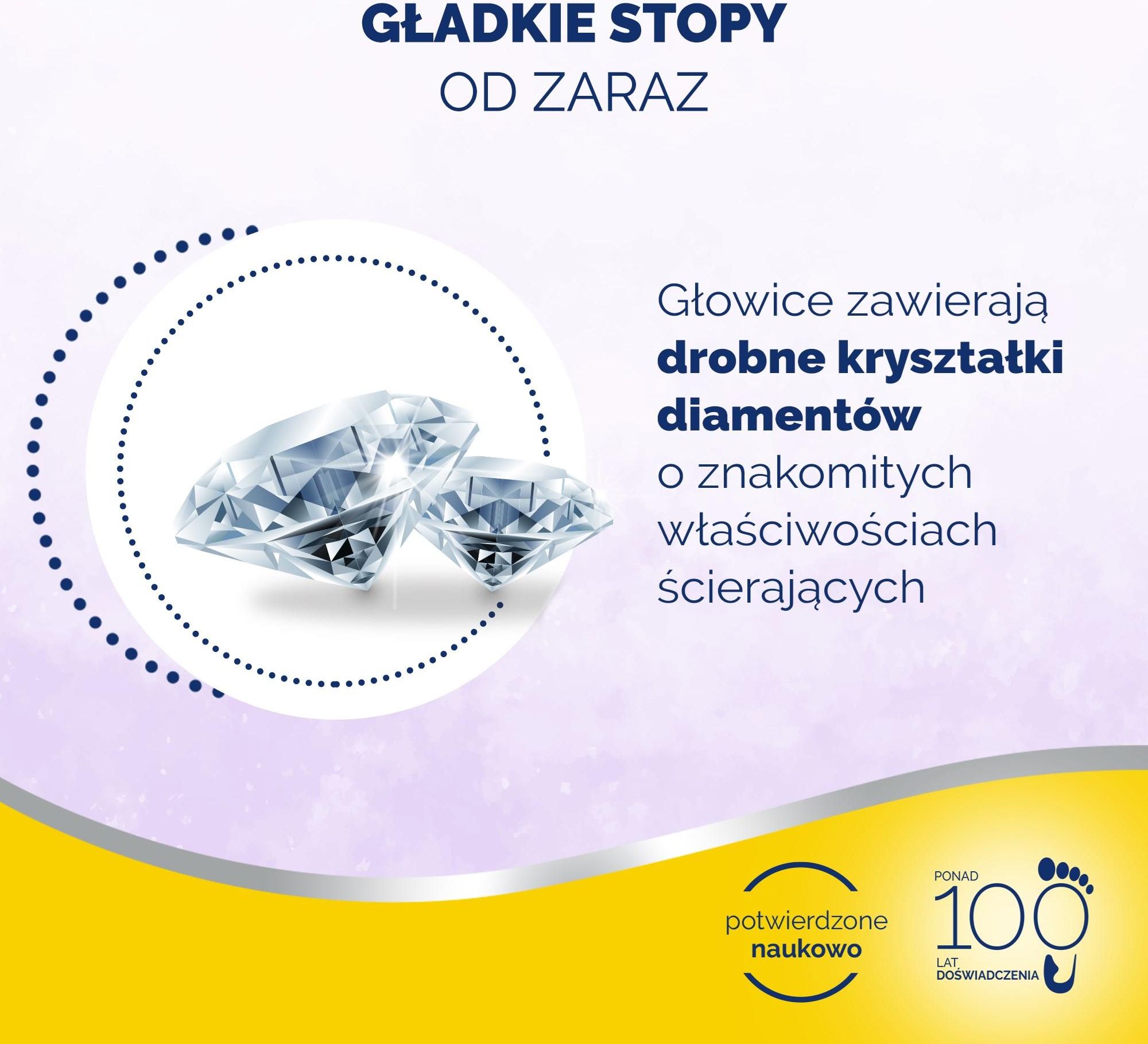 Scholl Wymienne Głowice Velvet Smooth Wet Dry Regular 2 szt. - zdjęcie 6 Scholl Wymienne Głowice Velvet Smooth Wet Dry Regular 2 szt.