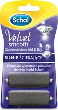 Scholl Wymienne Głowice Velvet Smooth Wet Dry Regular 2 szt. - Akcesoria do manicure i pedicure