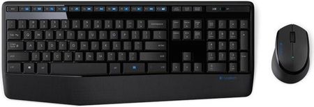 Zestaw klawiatura + mysz Logitech MK345 Czarna (920006489)