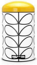 Zdjęcie Brabantia Kosz 12L Retro Silent Orla Kiely Cream (106743) - Wołów