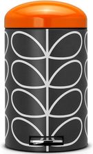 Zdjęcie Brabantia Kosz 12L Retro Silent Orla Kiely Charcoal (106767) - Wołów