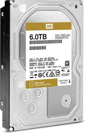 WD Gold 6TB 3.5" (WD6002FRYZ)