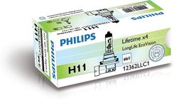 Zdjęcie PHILIPS H11 12V 55W PGJ19-2 LongLife EcoVision - Ciężkowice