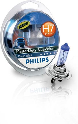 PHILIPS H7 24V 70W PX26d MasterDuty BlueVision