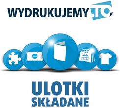 Zdjęcie Wydrukujemy.to Ulotki Składane Na Pół A5 Do A6 Dwustronne 50 Szt. - Przemków