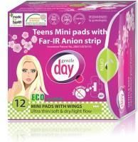 Zdjęcie GentleDay Teens mini podpaski z paskiem anionowym 12sztuk - Tychy
