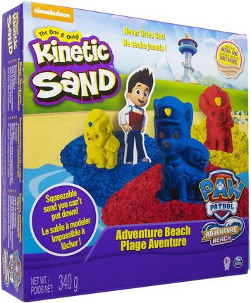 Spin Master Kinetic Sand Piasek Kinetyczny Psi Patrol Przygoda Na Plaży 6027965